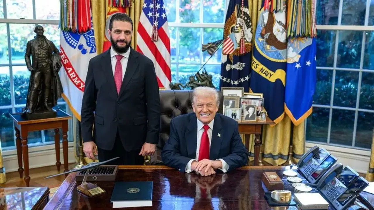 Tarihi görüşmeden basına sızanlar... Şara Beyaz Saray’a neden yan kapıdan girdi?