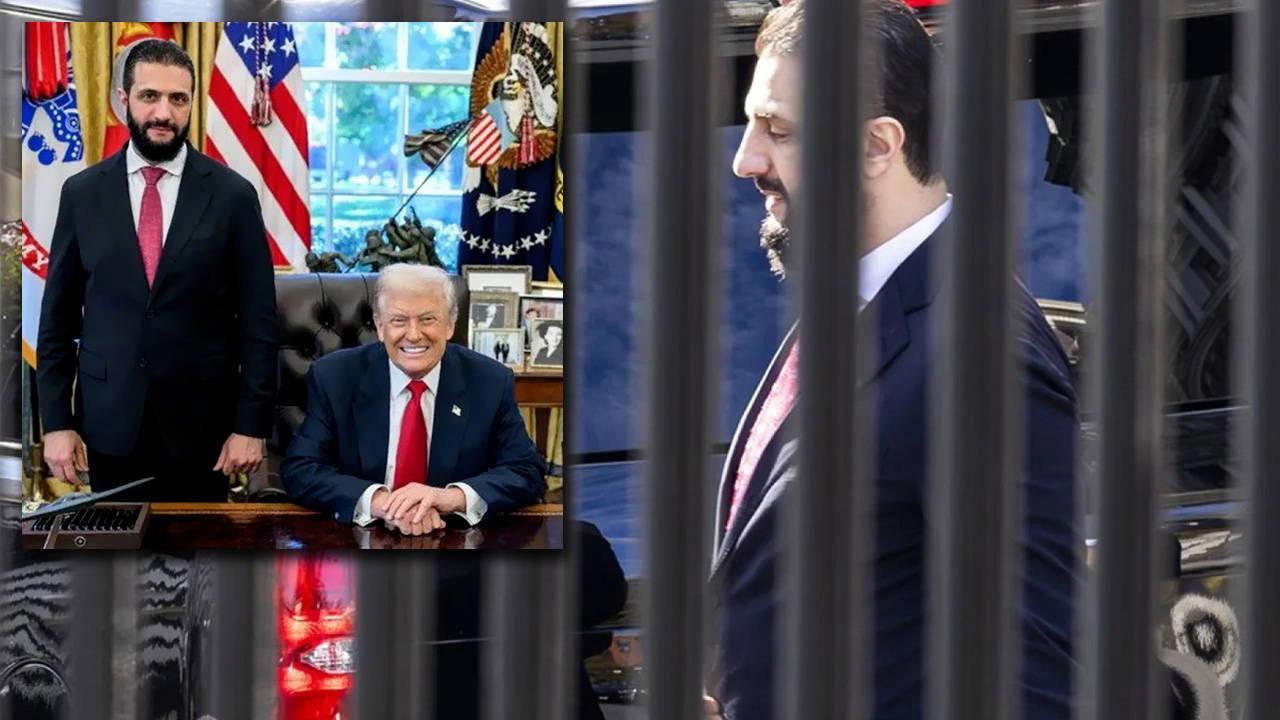 Tarihi görüşmeden basına sızanlar… Şara Beyaz Saray’a neden yan kapıdan girdi?