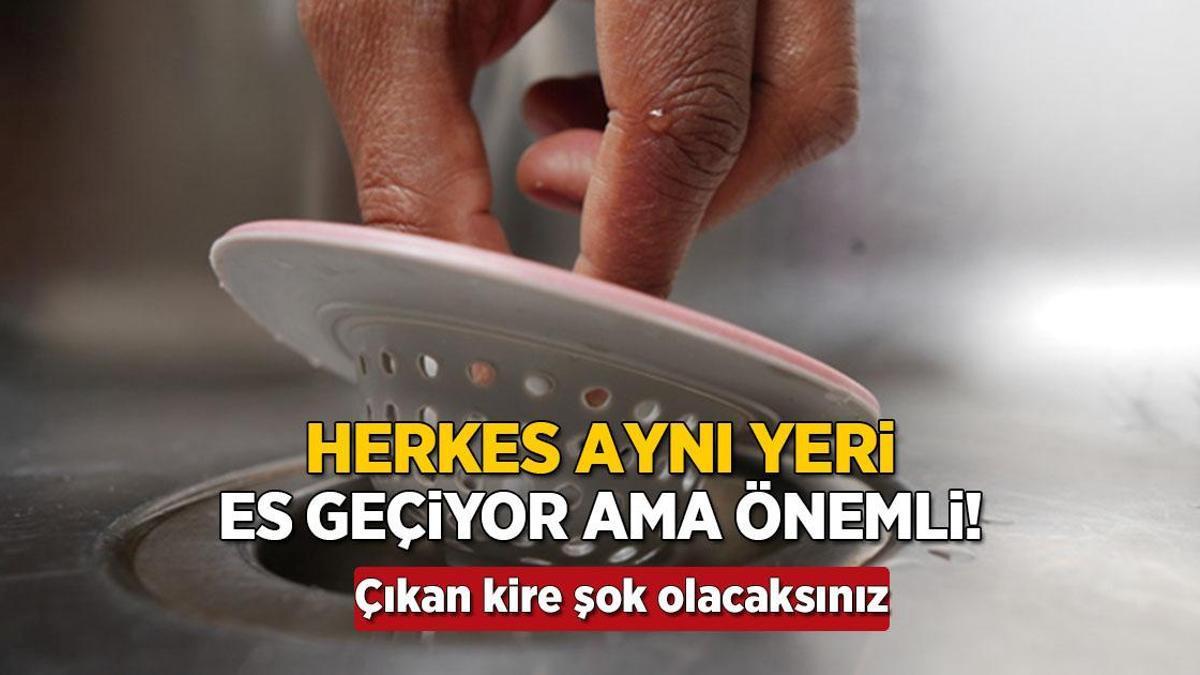 Temizlik yaparken herkes aynı yeri es geçiyor! Çıkan kire şok olacaksınız