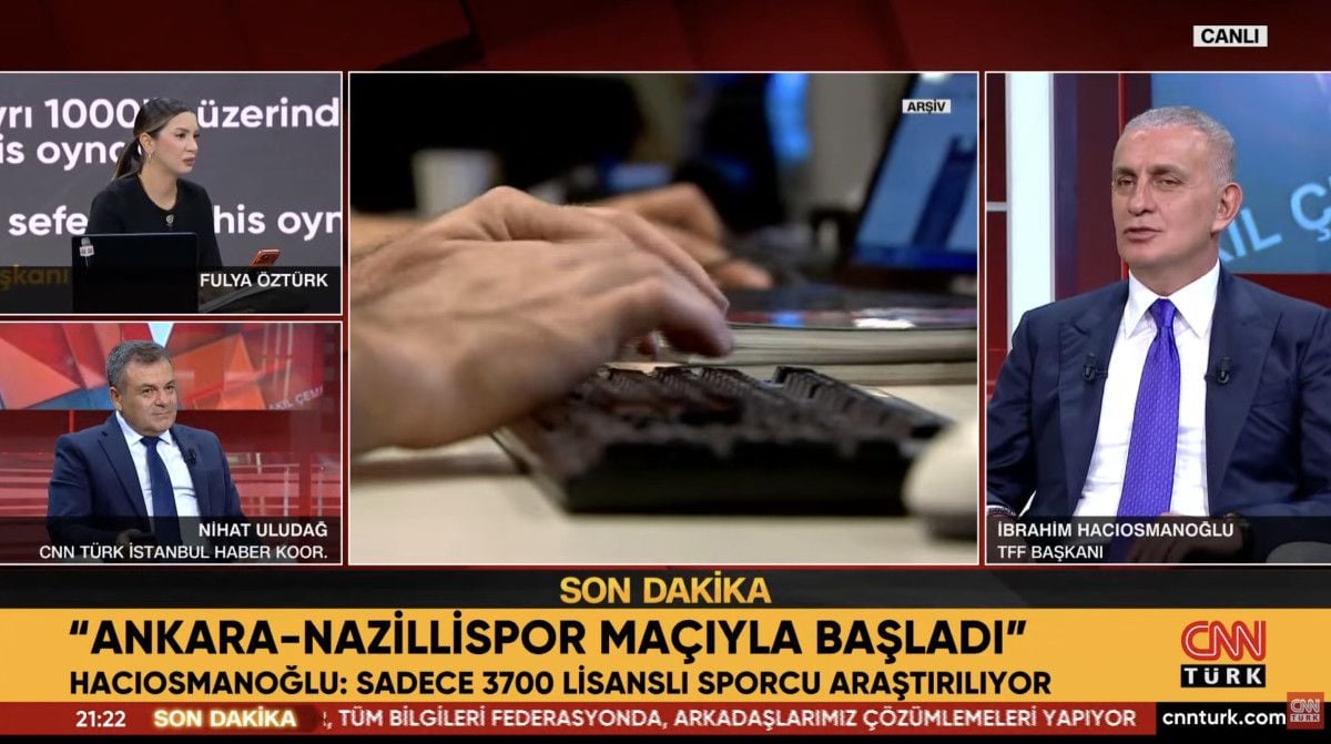 TFF Başkanı İbrahim Hacıosmanoğlu: Yapının Değil Ahlakın Sorunu Var