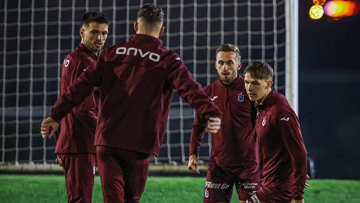 Trabzonspor, Alanyaspor maçı için hazırlıklara başladı
