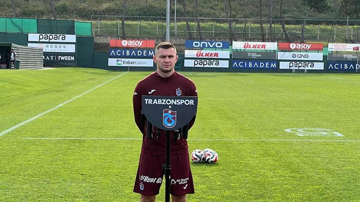 Trabzonspor’un Alexsander Zubkov: Ben Bir Robot Değilim, Gerçekten Buradayım!