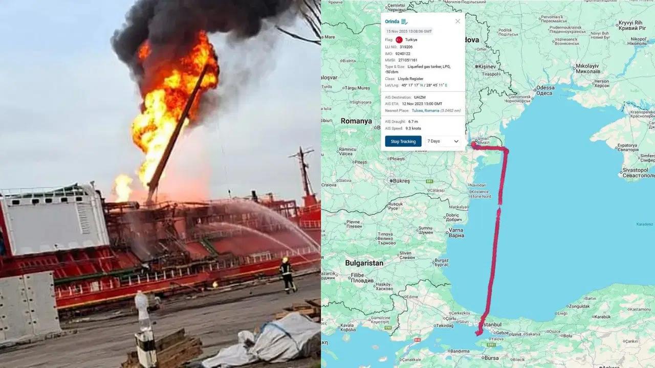 Türk bayraklı gemi İHA hücumunda amaç alındı