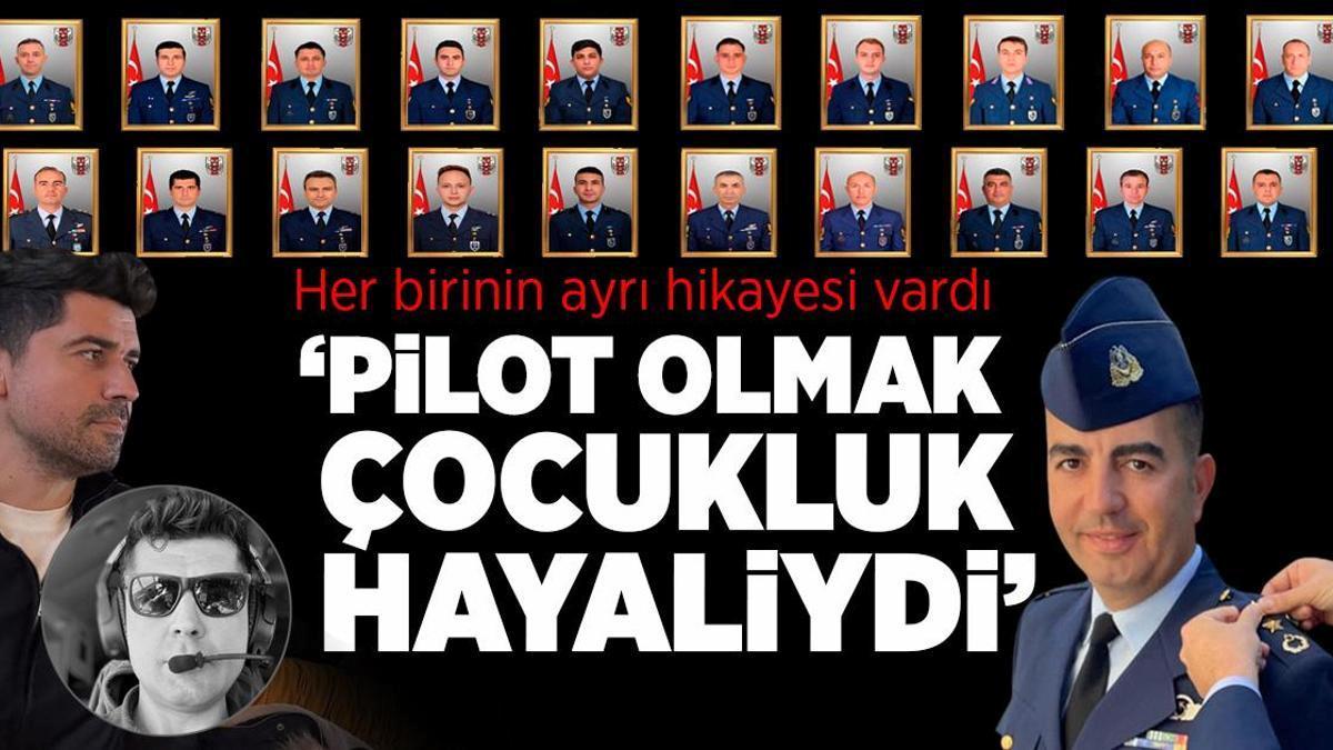 Türkiye ağlıyor! Şehitlerin hikayeleri yürekleri yaktı: Pilot olmak çocukluk hayaliydi