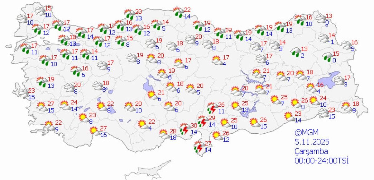 Türkiye Genelinde Pastırma Sıcaklarının Etkisi Devam Ediyor 7 Türkiye Genelinde Pastırma Sıcaklarının Etkisi Devam Ediyor