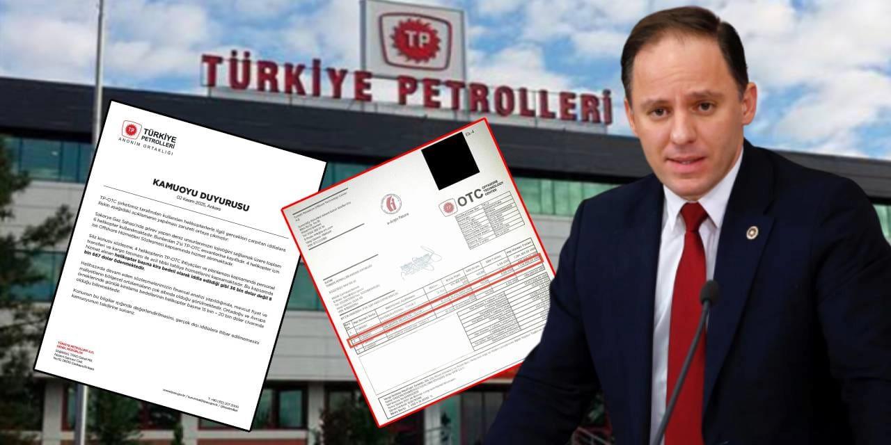 Türkiye Petrolleri’nden AKP’nin Helikopter Vurgunu İddiasına Cesur Yanıt: CHP’li Yavuzyılmaz’dan Belgelerle Gelen Gerçekler