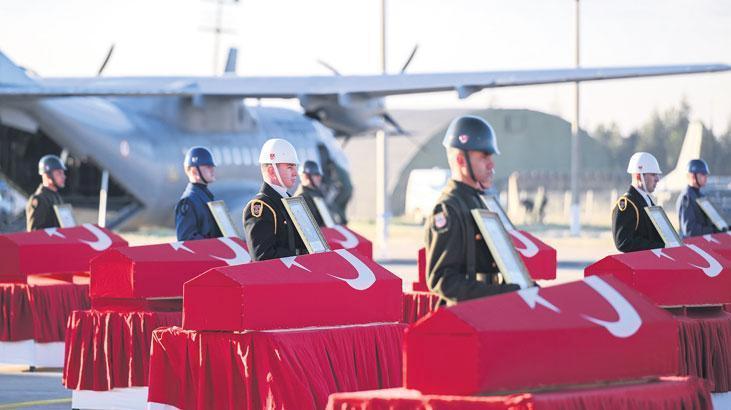 Türkiye şehitlerini uğurladı