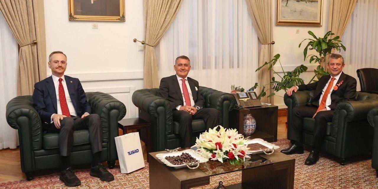 TÜSİAD’dan Özgür Özel ve AKP’li Alaya Unutulmaz Ziyaret!