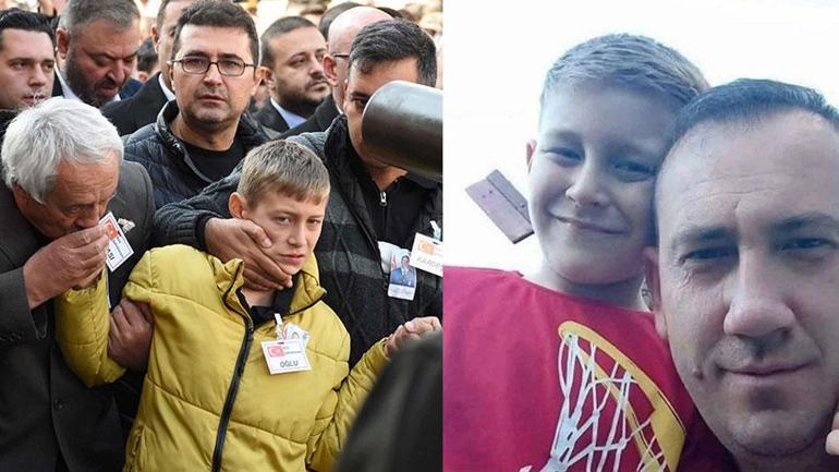 Üç çocuk babası şehit Emre Sayın’a son görev