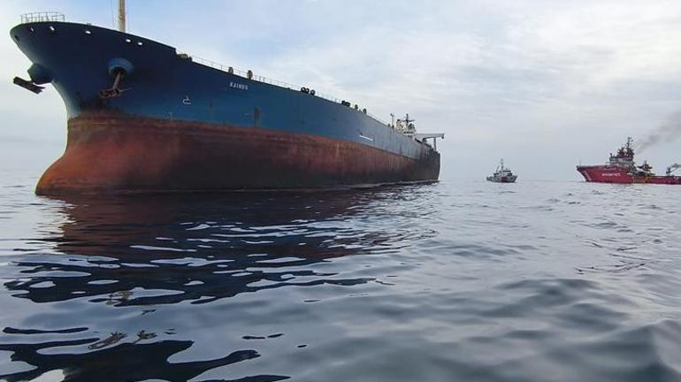 Ulaştırma Bakanlığı açıkladı! İşte Karadeniz'de yanan gemide son durum