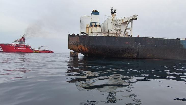 Ulaştırma Bakanlığı açıkladı! İşte Karadeniz’de yanan gemide son durum
