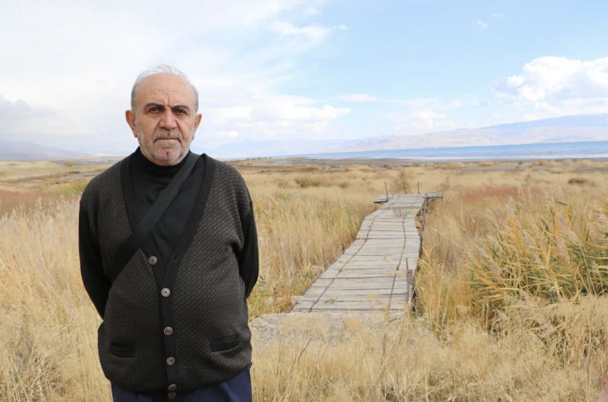 Van Gölü'ndeki Çekilme Anları: Fotoğraflarla Belgelendi