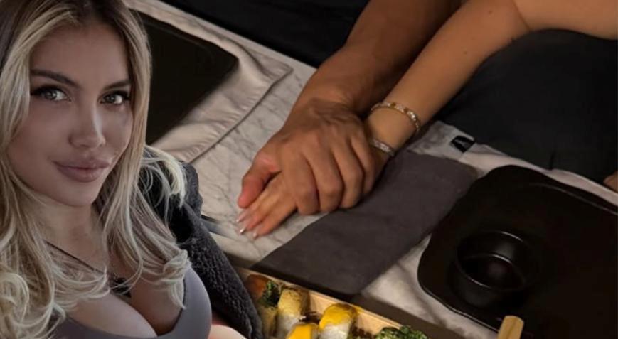 ‘Wanda Nara gerçek aşkı buldu’ yorumları! Elini bir an olsun bırakmıyor