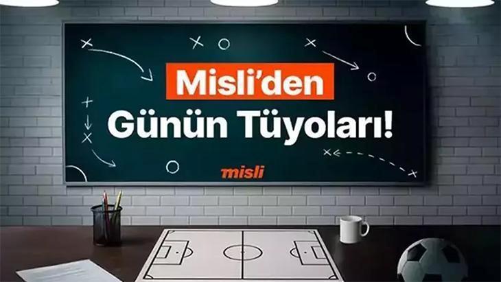 Wolfsburg maçlarında ilk yarıda gol oluyor; Rennes’in maçları “Üst” bitiyor… İşte Misli’den Günün Tüyoları!