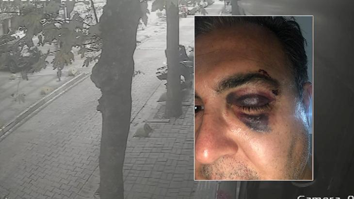 Yer: Bakırköy! Kedi beslemek isteyen iş insanına ‘Yolu kapattın’ dayağı kamerada