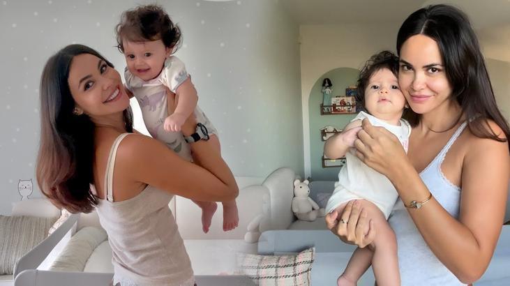 Zeynep Demirel peş peşe paylaştı! İşte Yasmin bebeğin son hali