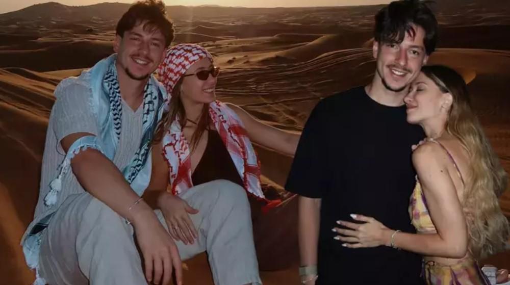 Aralarındaki yaş farkı olay olmuştu! Destan çiftinden Londra'da romantik poz