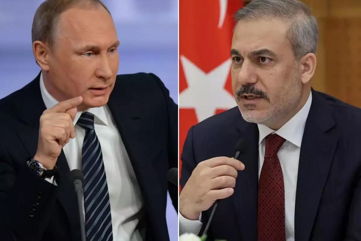 Bakan Fidan: Putin, belirli kaideler altında barış muahedesini kabul etmeye hazır