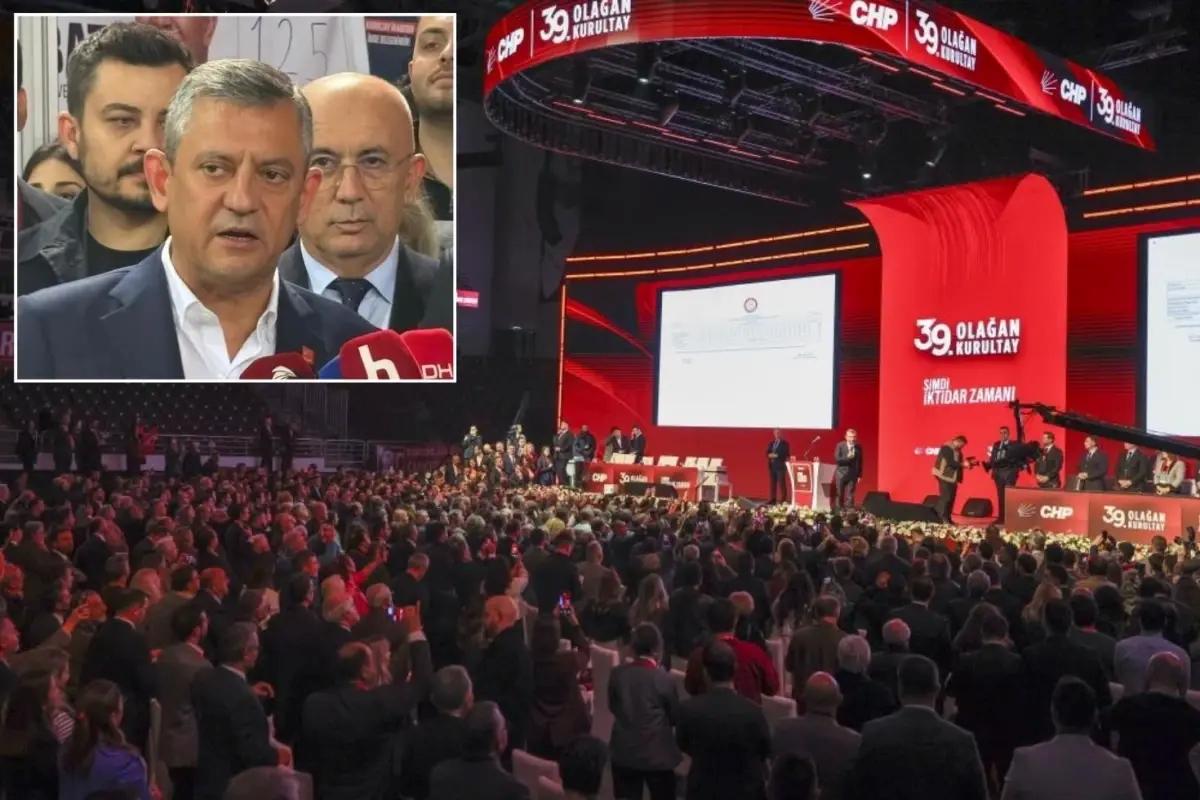 CHP’de kurultay heyecanı! Sandıklar kapandı, Özgür Özel’den açıklama geldi