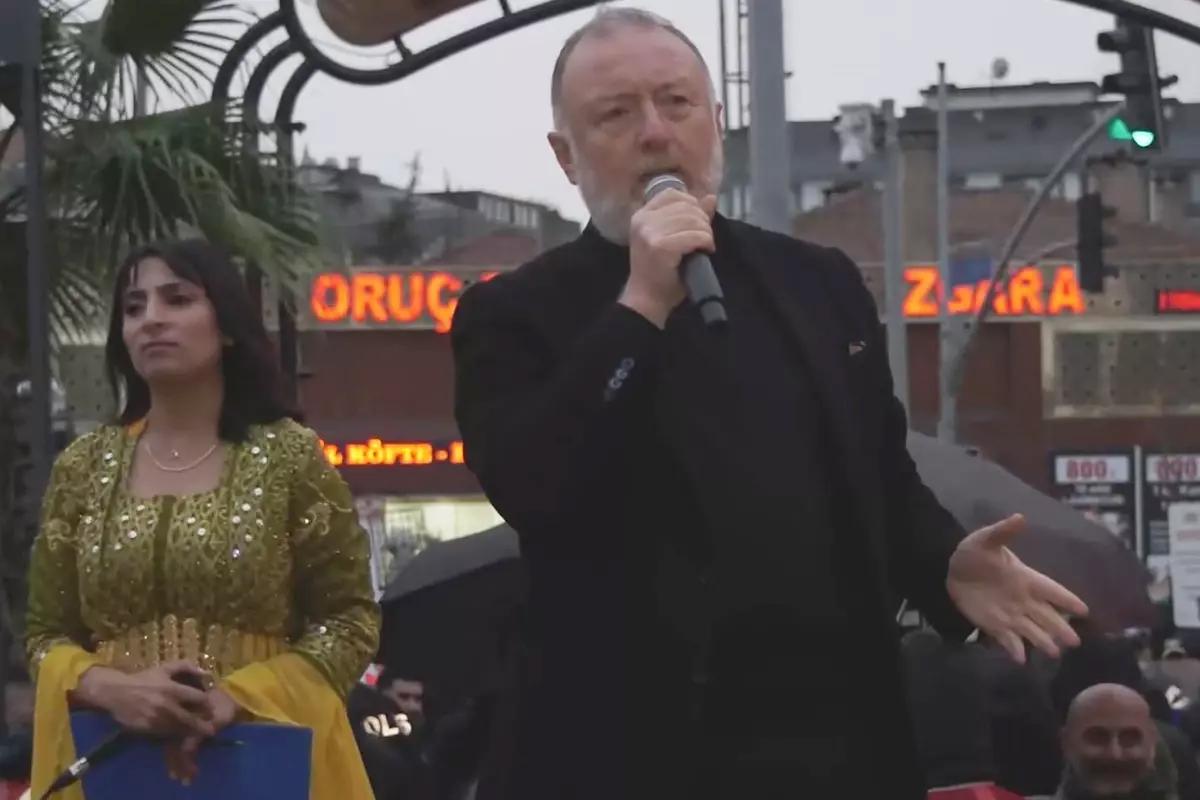 DEM Partili Sezai Temelli’den atılan slogana müdahale eden polislere reaksiyon