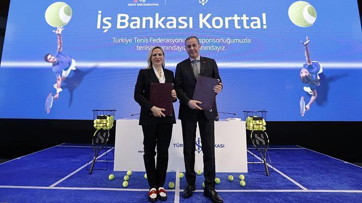 İş Bankası ve Türkiye Tenis Federasyonu arasında iş birliği anlaşması