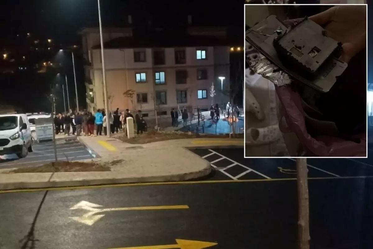 Şarjda bırakılan telefon dehşeti yaşattı