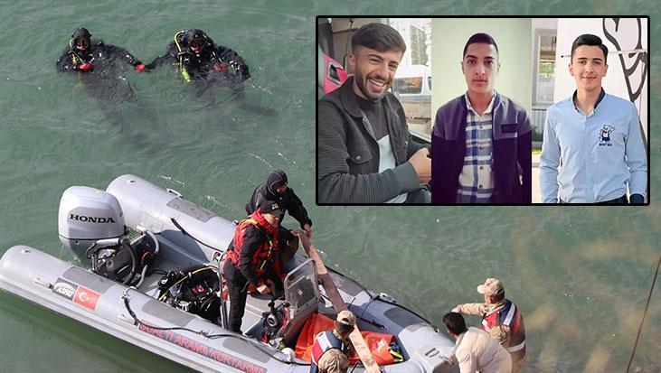 Van-Hakkari yolunda feci kaza: Baraj gölüne düşen otomobildeki 3 gence veda